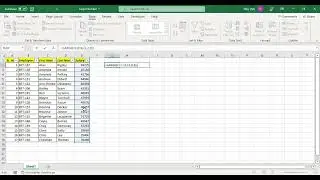 Large function Excel