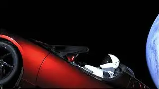 SpaceX launches Falcon Heavy Rocket with Tesla Roadster Car and Starman