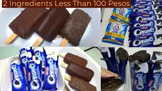 No Mixer No Condensed and No Cream | 2 ingredients Cream-O Popsicle Stick ICE-CREAM  At Home.I