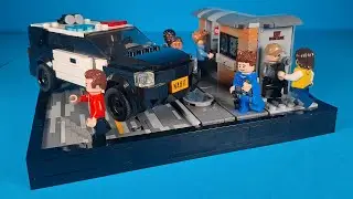 Lego Police Car build inspired by the Rookie