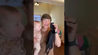 My wife WEARS BABY CLOTHES 