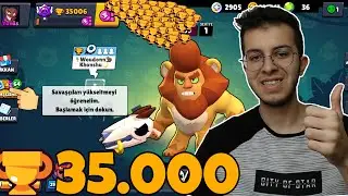 HESAPLAŞMADA 35.000 KUPA OLDUM (1 SEVİYE 50.000 KUPA) !! BRAWL STARS