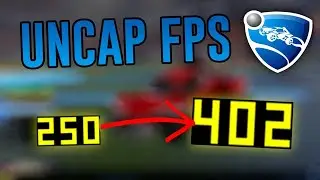 How to UNCAP your Rocket League FPS! [OUTDATED]