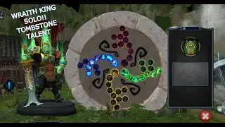 Random defense adventure beta Wraith King SOLO!!! TOMBSTONE TALENT!!