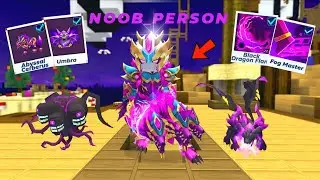 Playing Bedwars with Full Purple Combo! | Blockman Go Bedwars