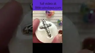 Resin Faith Based Photo Jewelry + Prayer Beads SHORT #resin #resinjewelry #faith #crafts #diycrafts