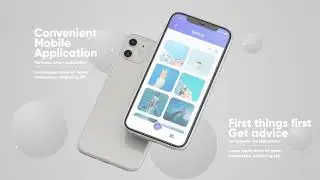 Phone 11 App Presentation Mockup - After Effects Template