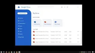javafx ui - google drive ui sample