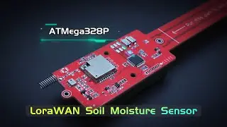 Lorawan Soil Moisture Sensor with ATmega328P - IoT Project