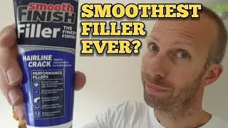 Testing Ronseal Smooth Finish Filler for hairline cracks