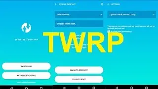 ✅ Official TWRP App Recovery Review XDA Developers