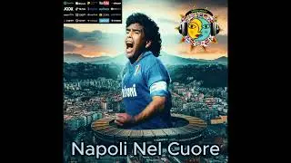 Napoli nel cuore coro dei napoletani campione d'Italia 3 scudetto