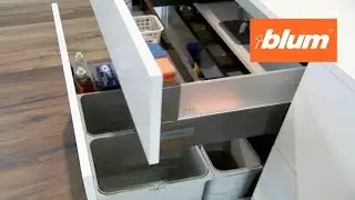 Изделия фирмы Blum с электрической системой SERVO-DRIVE