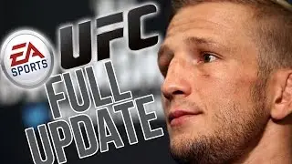 EA Sports UFC GAME UPDATE Full Coverage - NEW Fighters, NEW Game Mechanics, and More