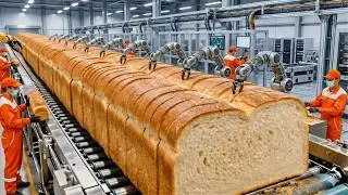 Inside a Mega Bread Factory: How Sandwich Bread Is Made on a Massive Scale