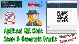 Aplikasi Gratis, CARA SCAN QRCODE BARCODE OFFLINE LANGSUNG DARI LAPTOP