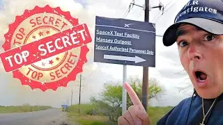 TOP SECRET SpaceX Test Facility Site! Boca Chica Texas.