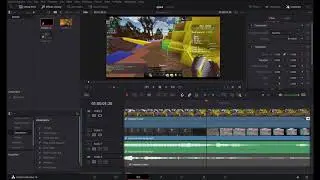How to zoom in and out in Davinci Resolve 2021!