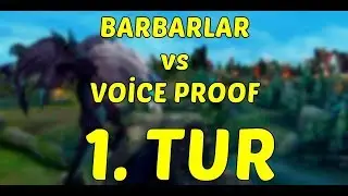 BARBARLAR vs VOİCE PROOF - Kral İnternet Cafe 12. LoL Turnuvası (07.07.2019)