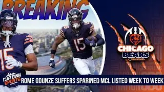 Breaking News: Rome Odunze Suffers MCL Sprain Listed Week To Week