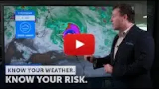 Severe Weather Update 25 Jan 2024: Tropical cyclone Kirrily crossing the Queensland coast tonight