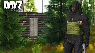 Building a cozy SOLO base in the woods...