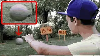КТО ДАЛЬШЕ КИНЕТ КАМЕНЬ - ЧЕЛЛЕНДЖ!