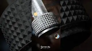 How to add knurling to your 3D models - Easy Maya 3D Modeling Tips 