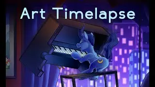 Everybody Wants To Be A Pone (Art Timelapse)