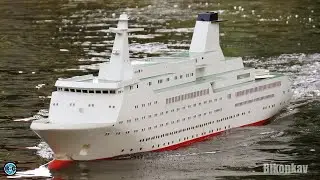 RC Kreuzfahrtschiff Berlin beim Schaufahren in Brochterbeck 2022 wiederentdeckt!