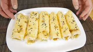 Закусочные рулетики с курицей