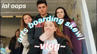 arts boarding school vlog i forgot to edit