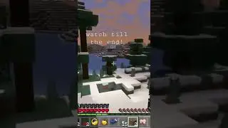 how to find an igloo with a trapdoor dungeon in minecraft #gaming #shorts #eminem #how #minecraft