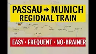 How to Take the Train from Passau to Munich — Simple & Fast