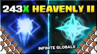 USING 243 HEAVENLY 2 POTIONS AT THE SAME TIME! (SO MANY GLOBALS!) | Sol's RNG