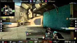 ACE Clutch 1 vs 5 Rain vs EnvyUs in DreamHack 2015 CS:GO