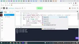 Python Files 2   Append to a File