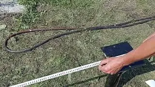 Шаг-2. Закрутка свай под каркасный одноэтажный дом. #закруткасвай, #сваи, #строительстводома.