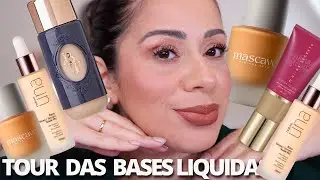 FLUID FOUNDATION COMPARISON FROM BLOGGERS | Mascavo, Niina Secrets, Bruna Tavares and More