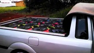 16 Pioneer 309 + 30 6x9 tocando funk