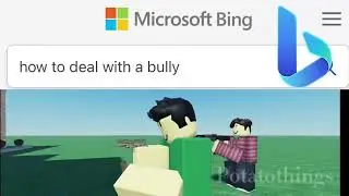 “How to deal with bullies” meme #edit #robloxanimation