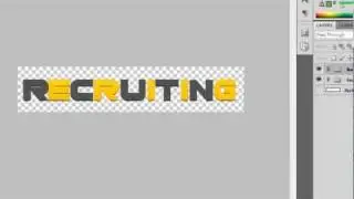 Tutorial #1 | Animated Text in Photoshop | Flashing and Cycling Colors