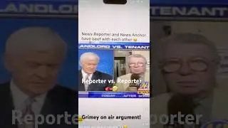 Reporters Fight ON AIR!🥊🤣#funny #funny shorts #hilarious