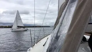 Sailing for the first time