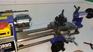 TORNO MR 300, FIZ A BANCADA E COMPREI  FERRAMENTAS DE USINAGEM