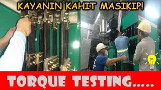 Bolt torque testing | Busduct to generator set busbar connection