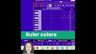Cubase with Galfi & Galfette - Colors in Cubase 