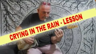 Crying In The Rain lesson, for 3 string cigar box guitar