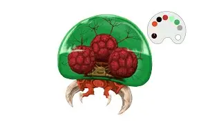 Metroid digital painting timelapse with DeltaPen