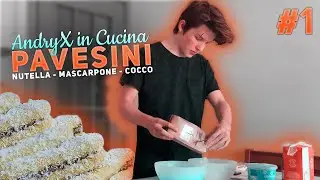 PAVESINI NUTELLA MASCARPONE E COCCO! [IN QUARANTENA] - ANDRYX IN CUCINA #1